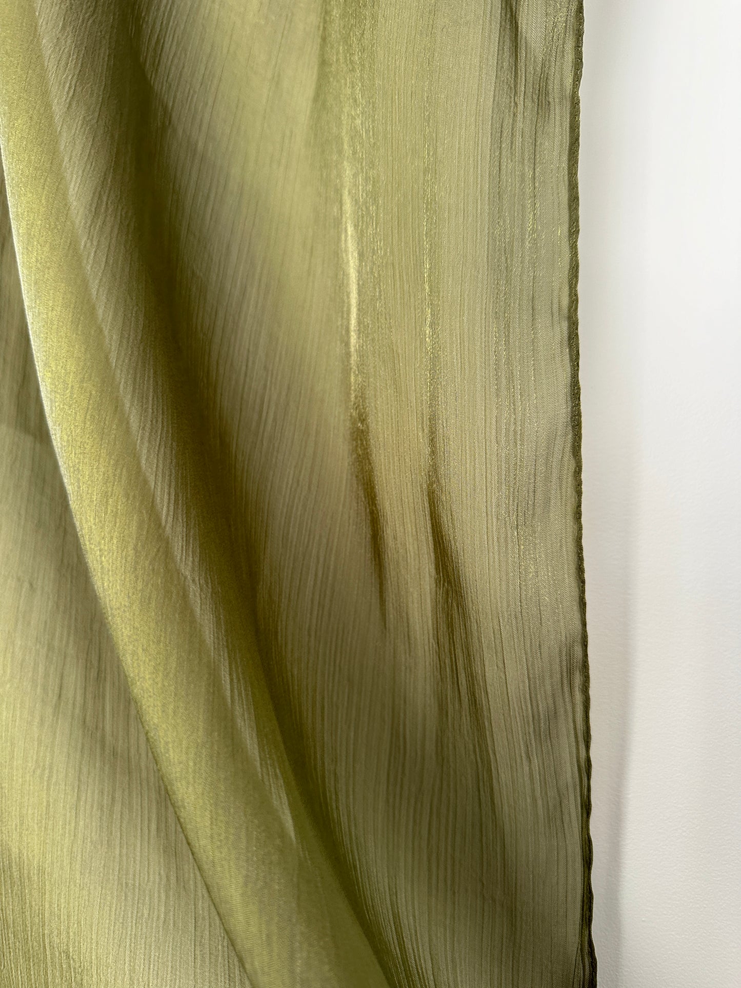 Shimmer Chiffon Hijab Jade