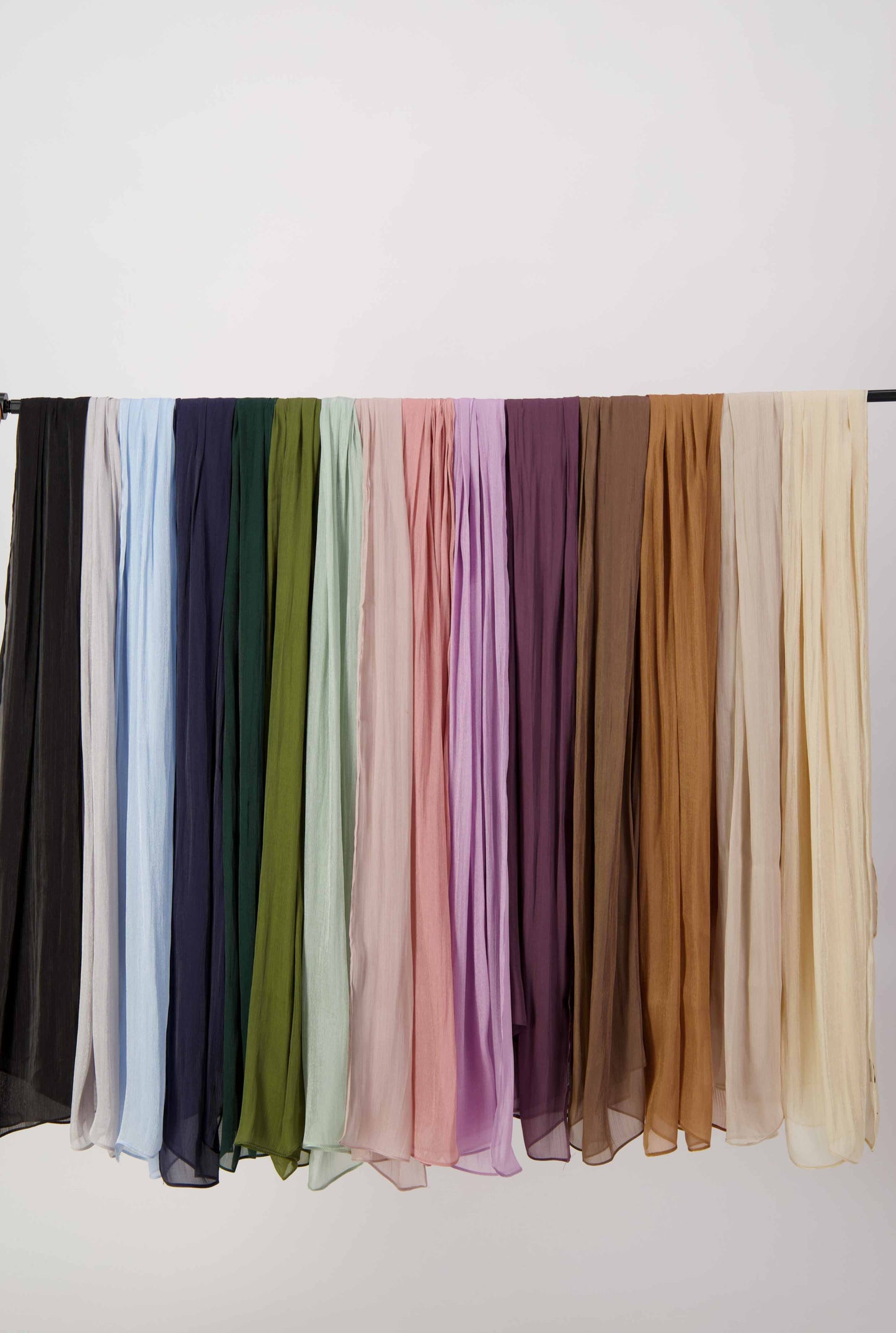 Shimmer Chiffon Hijab Amethyst