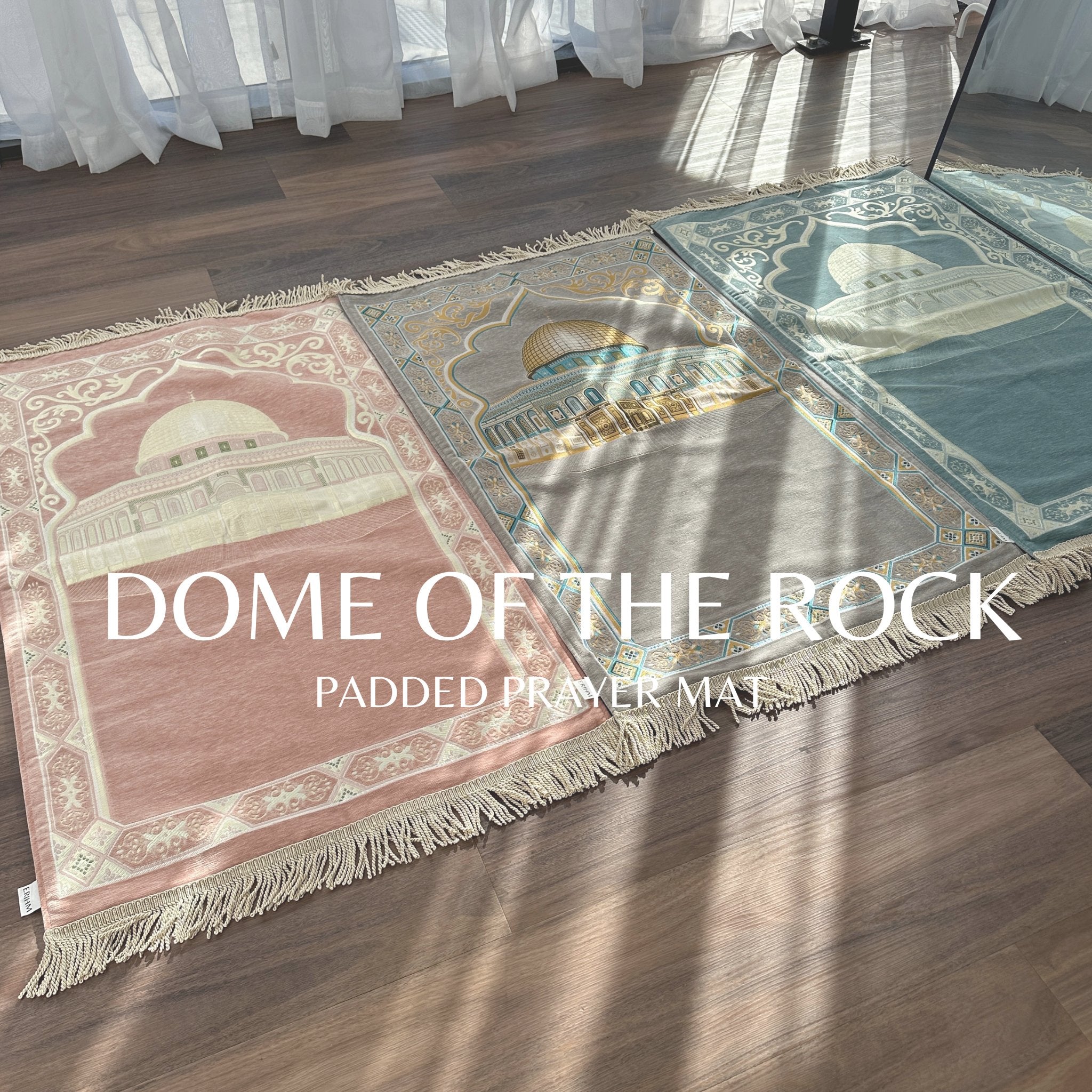 Dome of the Rock Padded Prayer Mat