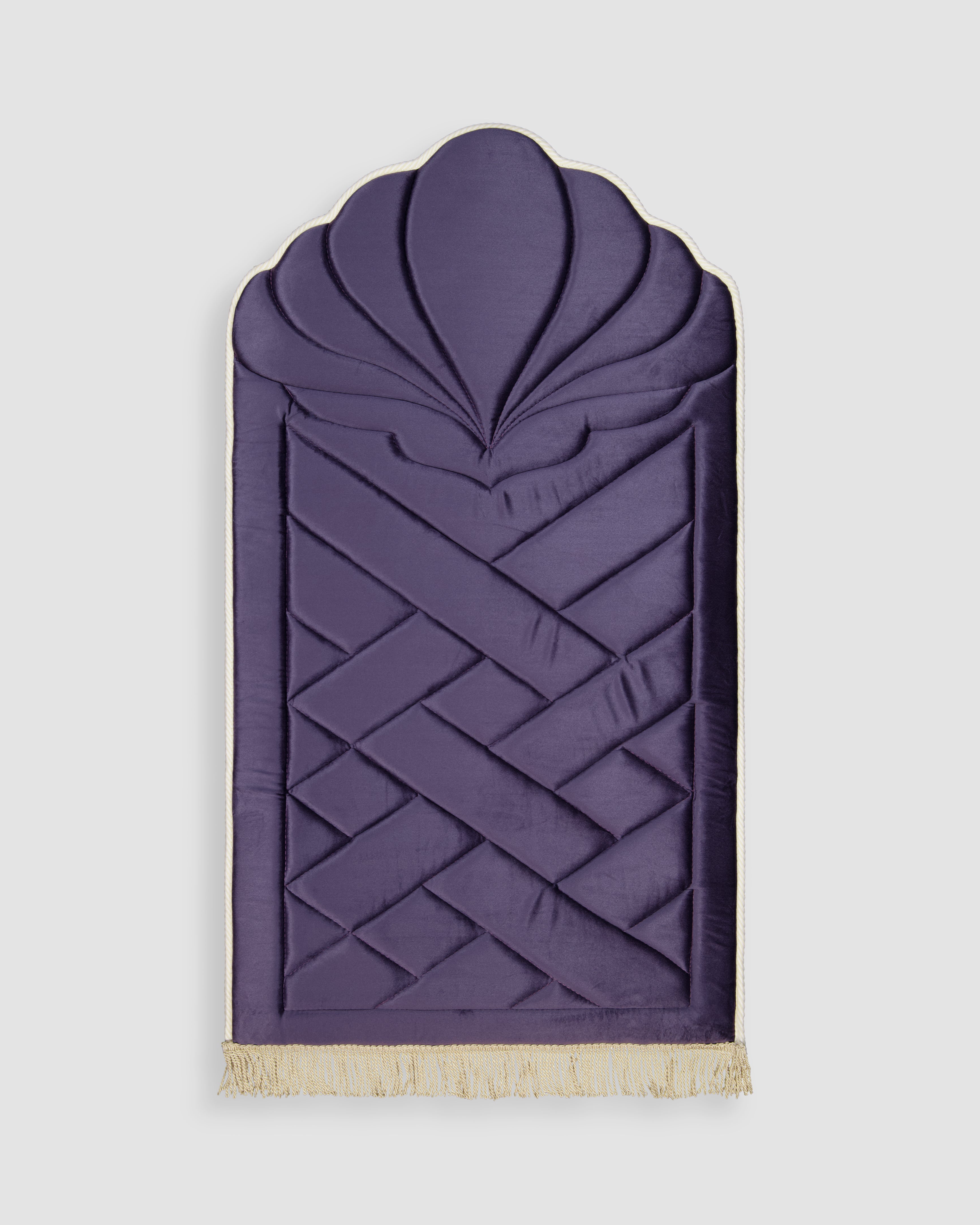 Velvet Memory Foam - Violet